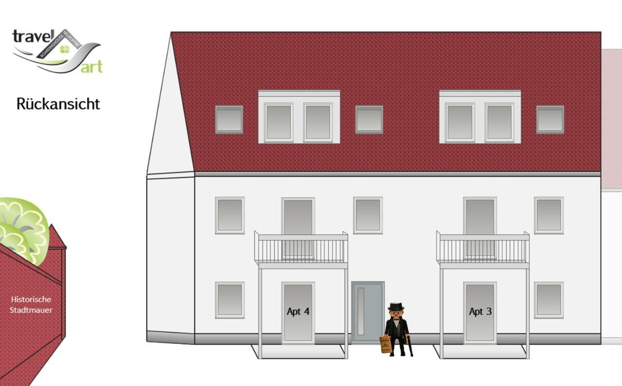 Travel Art Boardinghouse Aparthotel Нойрупин Екстериор снимка
